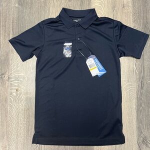 Nautica Boys' School Uniform Polo Shirt, Moisture Wicking Performance Material